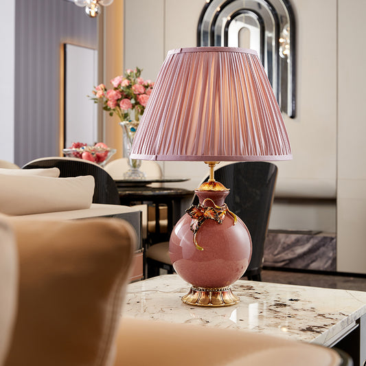 Blushing Blossom Heritage Table Lamp