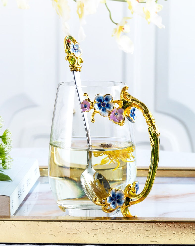 Sip of Lavender Glass