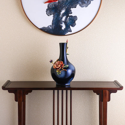 Midnight Majesty Flora Vase