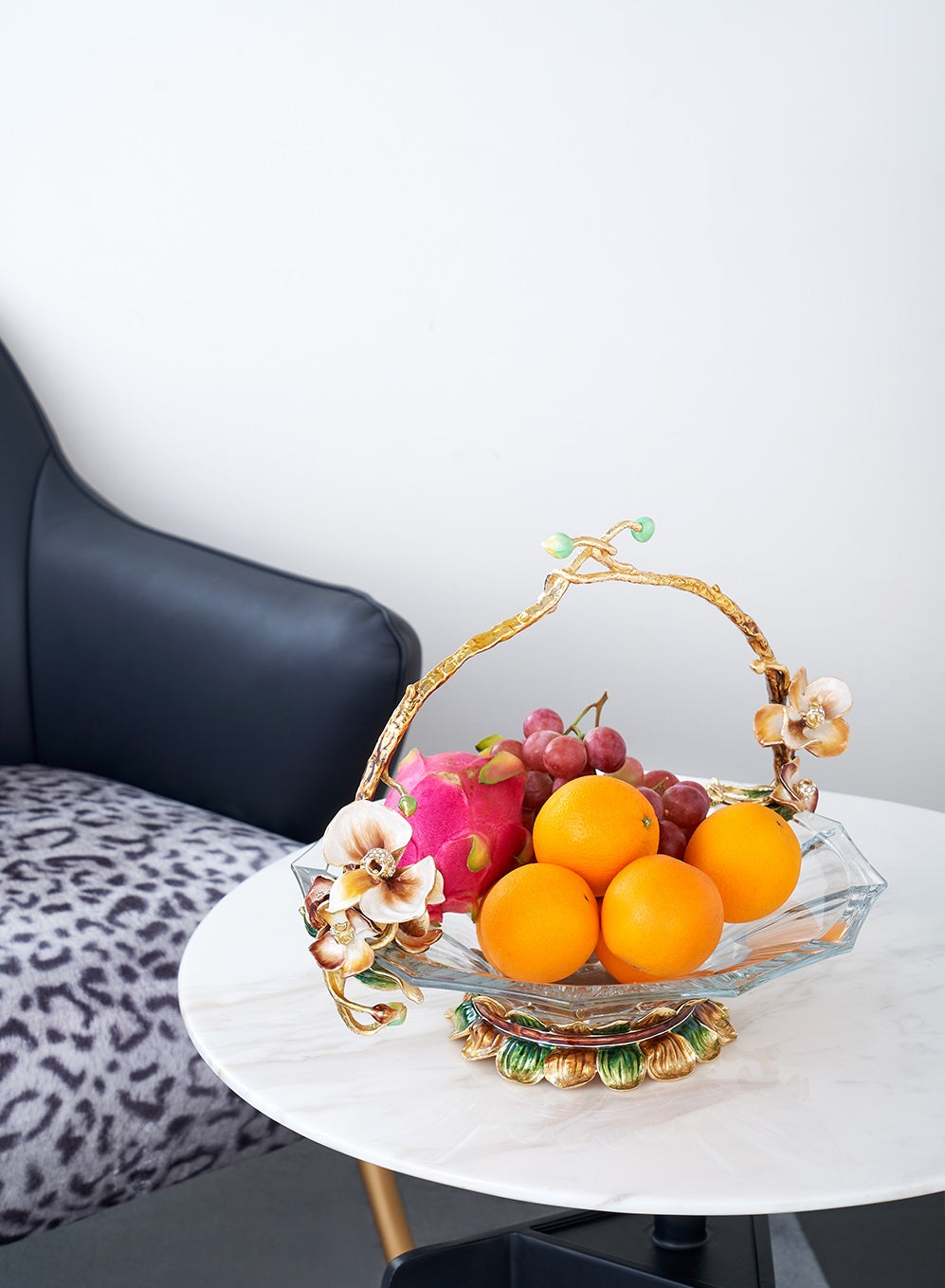 Gilded Orchard Bloom Basket