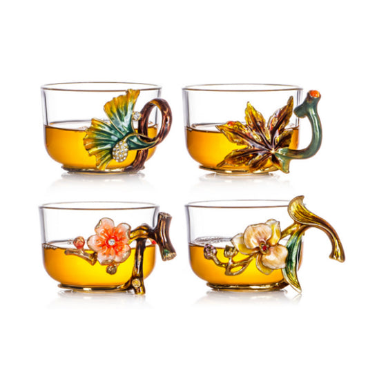 Four Seasons Flora Artisan Tea Set