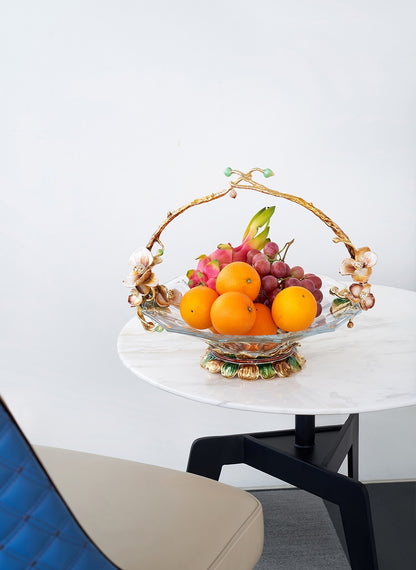Gilded Orchard Bloom Basket