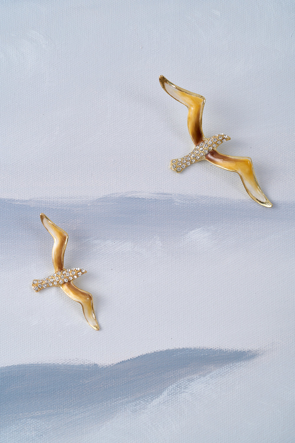 Gilded Heights "Jeweled Peaks" Relief Art