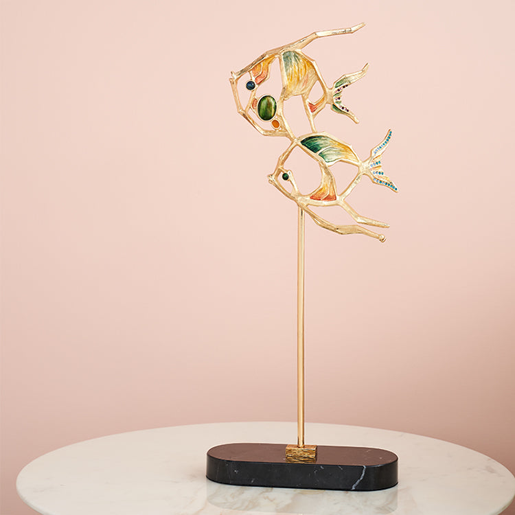 Golden Harmony Ornament