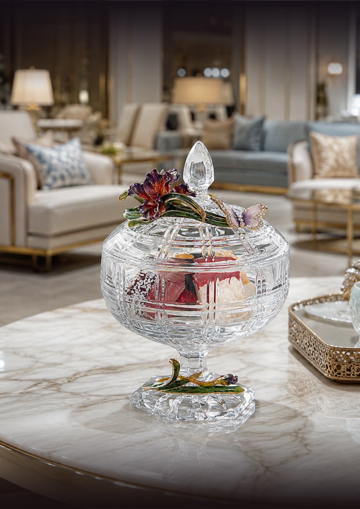 Crystal Candy Bowl