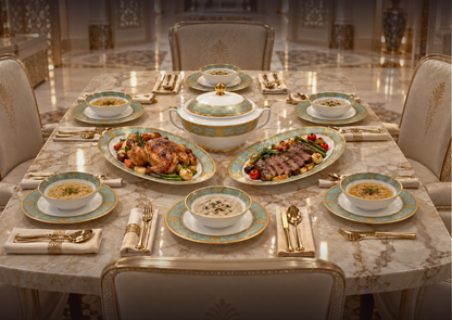 VINTAGE LUXURY DINING SET
