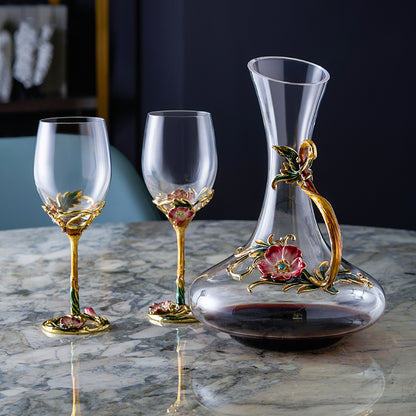 Twilight Bloom Wine Set