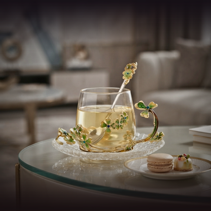 Crystal Bloom Tea Service Set