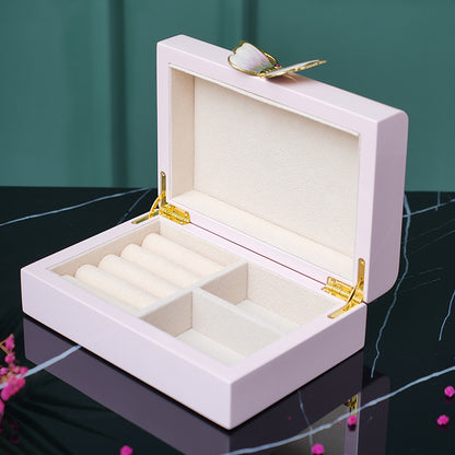 Blush Butterfly Jewelry Box