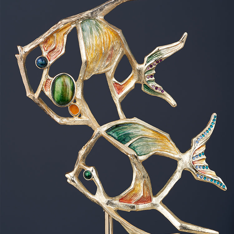 Golden Harmony Ornament