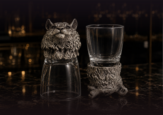Ancient Tiger Shot Glass