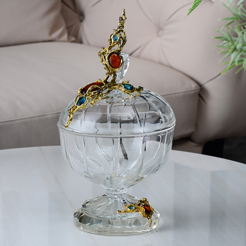 جرة كريستالية مرصعة بالجواهر من أزور ماجستي