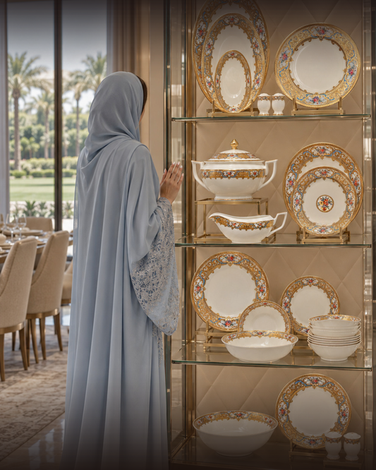 Regal Rosette Dining Set