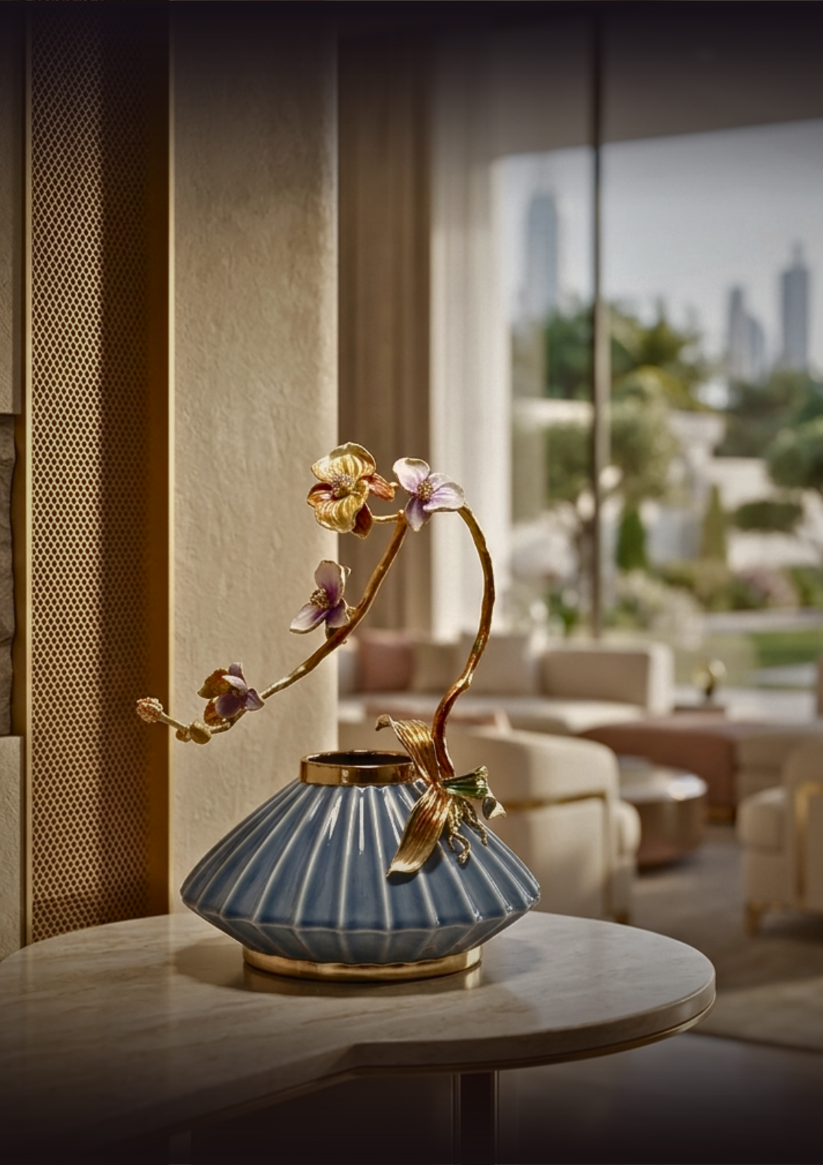 Lusso Vita "Papillon" Orchid Bud Vase