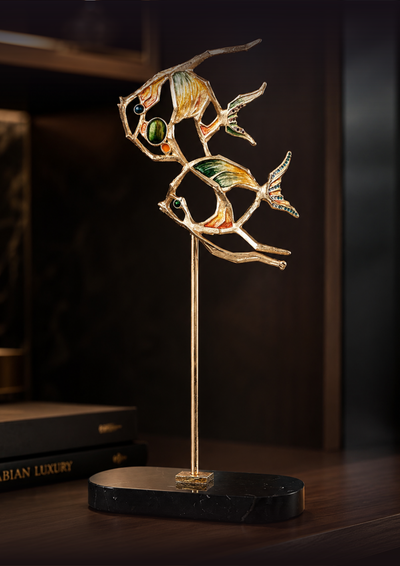 Golden Harmony Ornament
