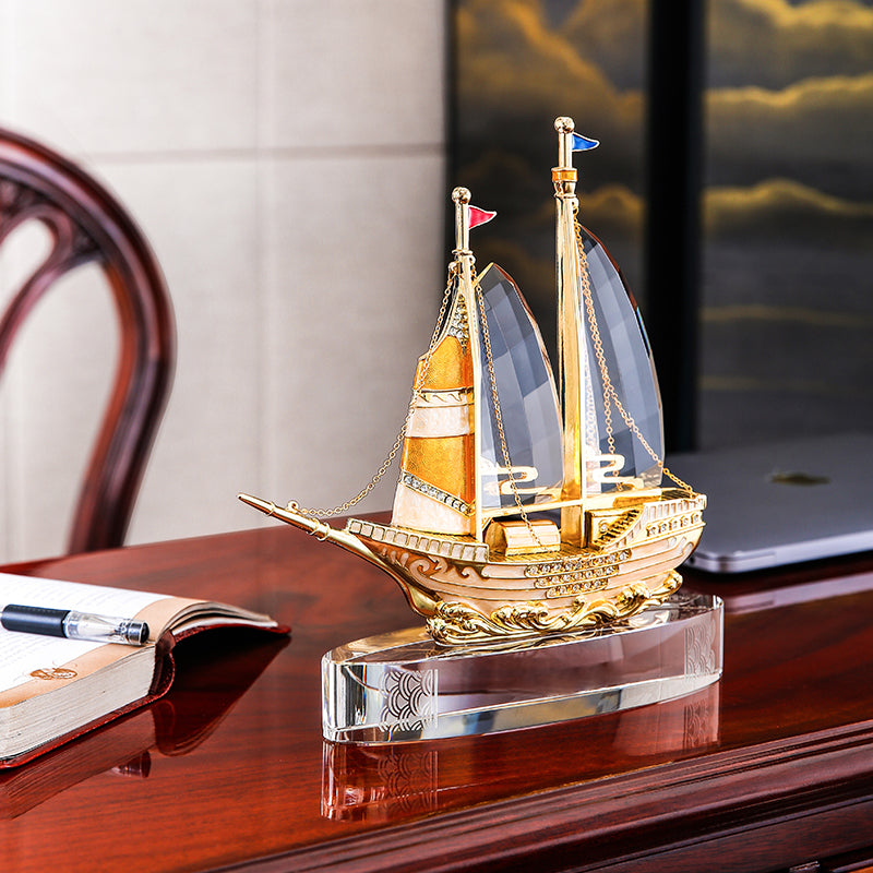 Golden Horizon Sailboat