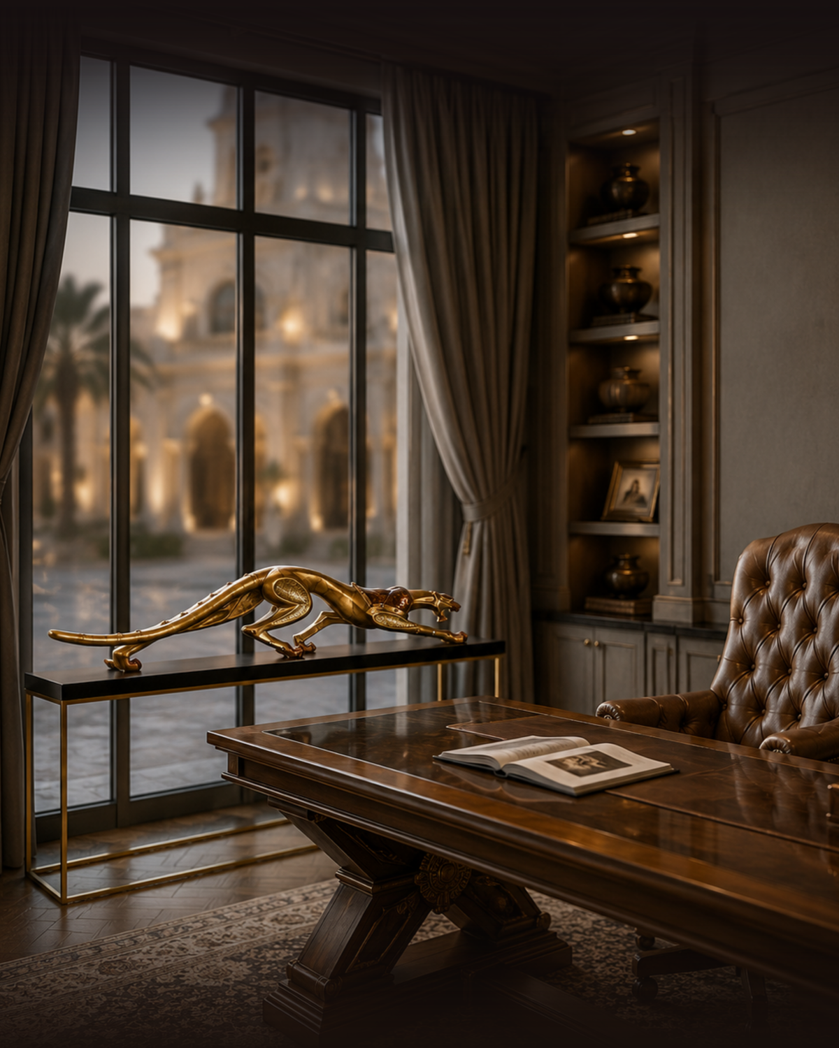 Gilded Predator Ornament