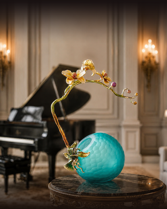 Radiant Glass Keepsake vase