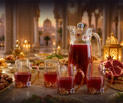 Spring Delicacy Glass Set