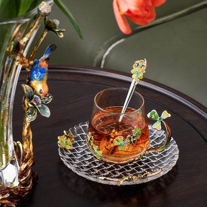 Crystal Bloom Tea Service Set