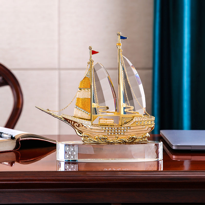 Golden Horizon Sailboat