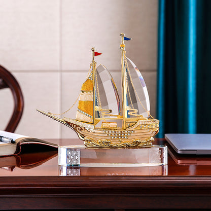 Golden Horizon Sailboat