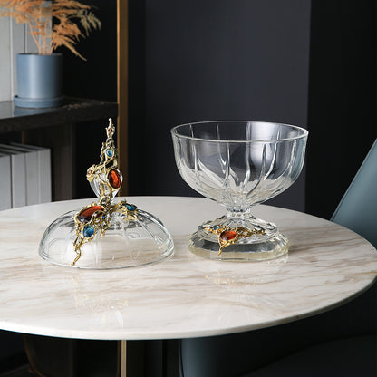 جرة كريستالية مرصعة بالجواهر من أزور ماجستي