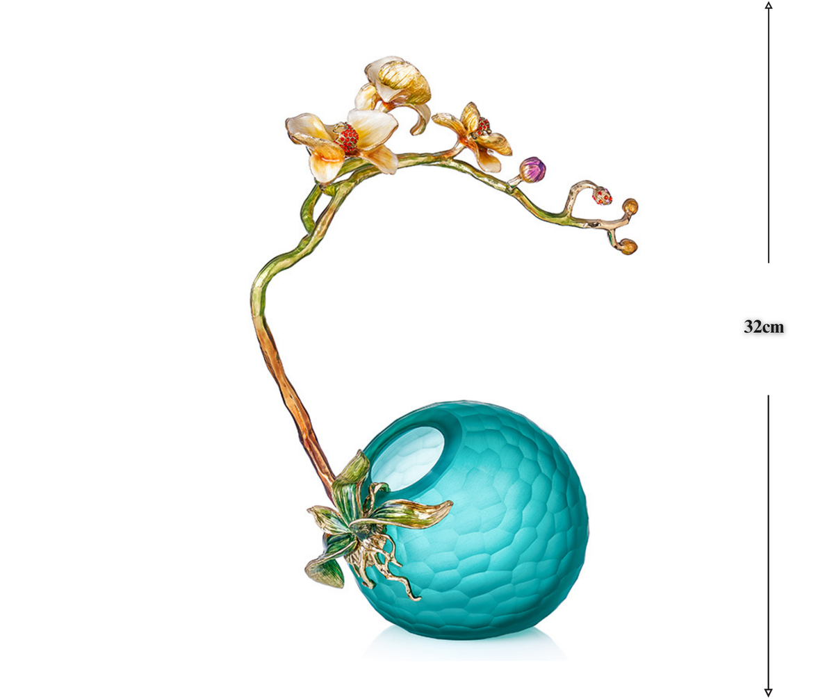 Radiant Glass Keepsake vase