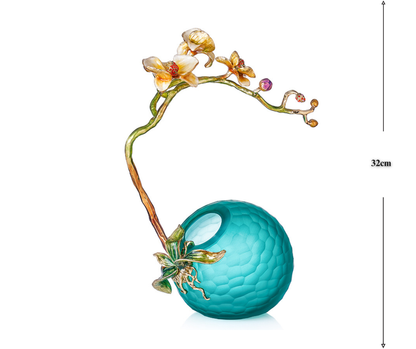 Radiant Glass Keepsake vase