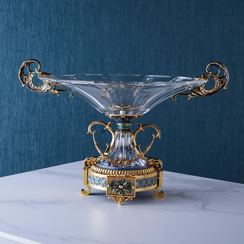 Royal Emerald Filigree Pedestal