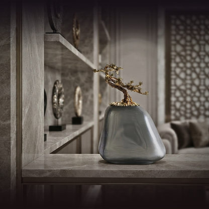 Golden Bonsai of Eternal Stillness