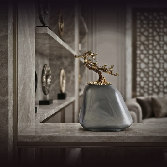 Golden Bonsai of Eternal Stillness