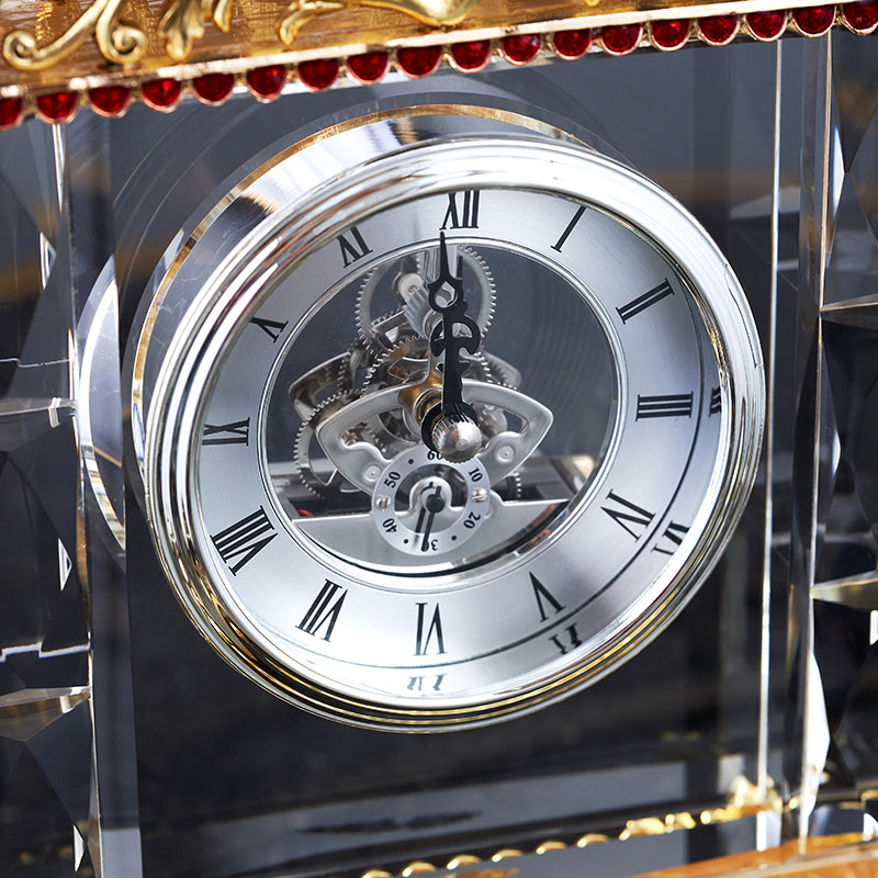 Majestic Winged Clock