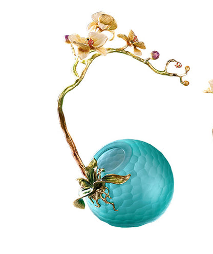 مزهرية تذكارية من الزجاج المشع