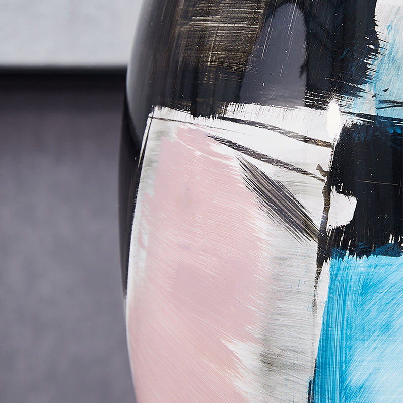 Abstract Horizon Ceramic Vase