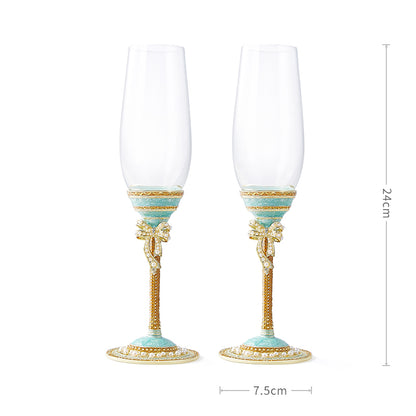 Azure Bow Pearl Flutes