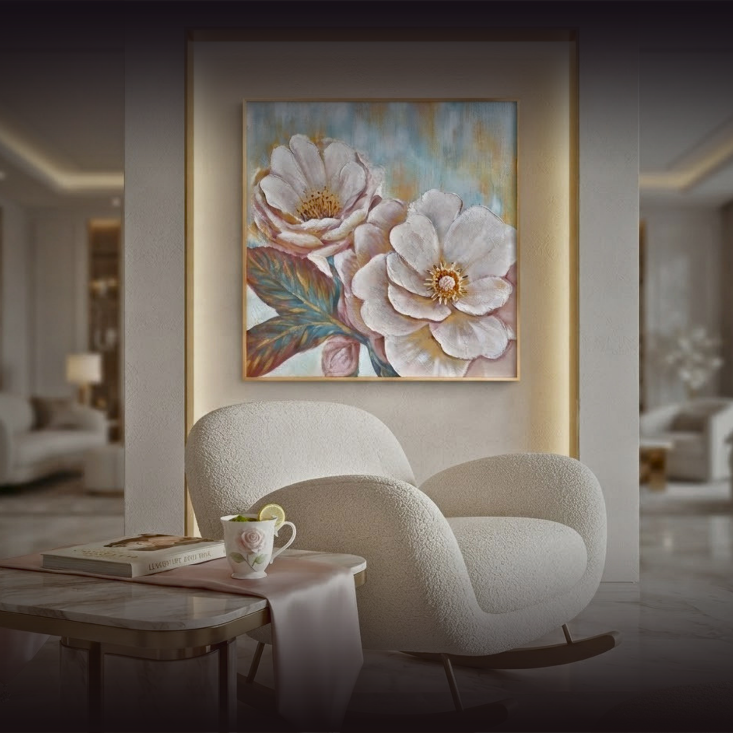 Eternal Grace "Twin Soul" Masterpiece Canvas