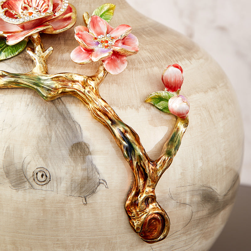 Golden Koi Zen Vessel