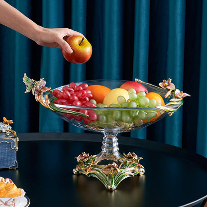 ملاذ كريستالي من زهرة الأوركيد الزرقاء