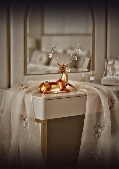 Gilded Blossom Antler Majesty