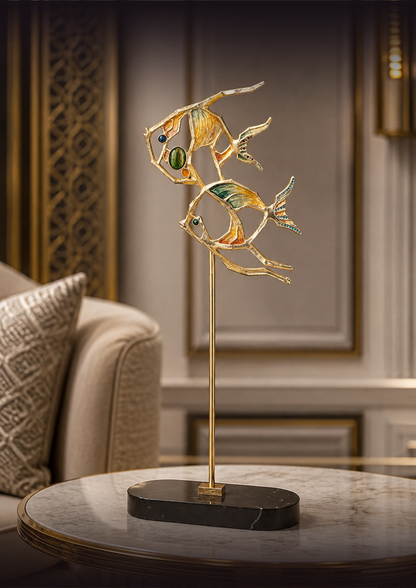Golden Harmony Ornament