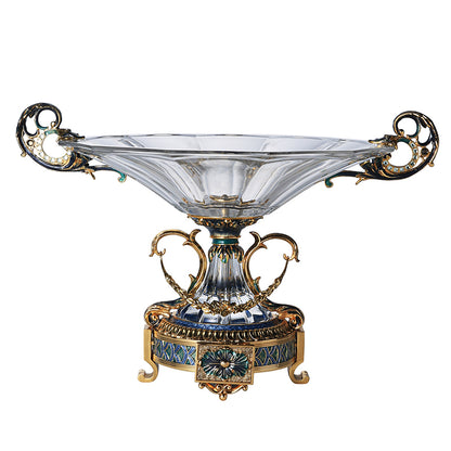 Royal Emerald Filigree Pedestal