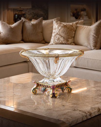 Imperial Orchard Crystal Bowl