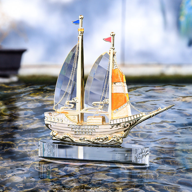 Golden Horizon Sailboat