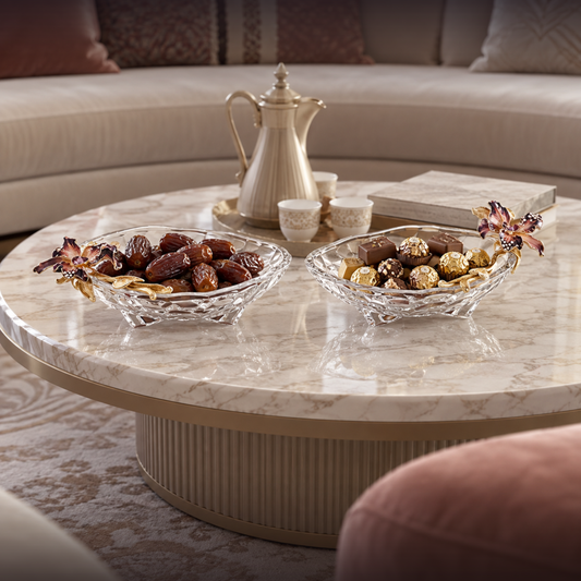 Amethyst Orchid Honeycomb Basin