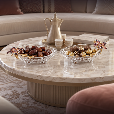 Amethyst Orchid Honeycomb Basin