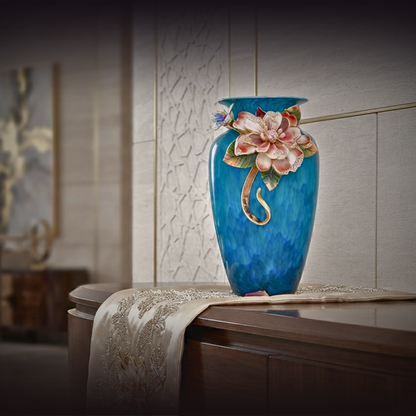 Glass vase - luxury elegant flower vase