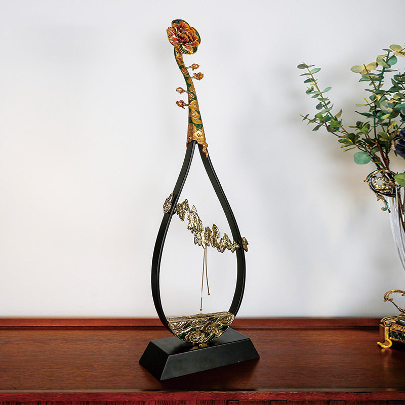 Gilded String Ornament