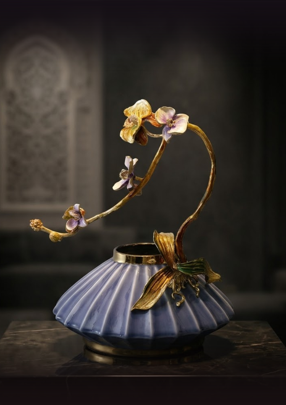 Lusso Vita "Papillon" Orchid Bud Vase