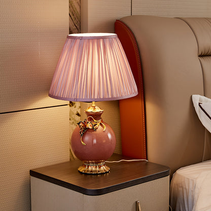 Blushing Blossom Heritage Table Lamp